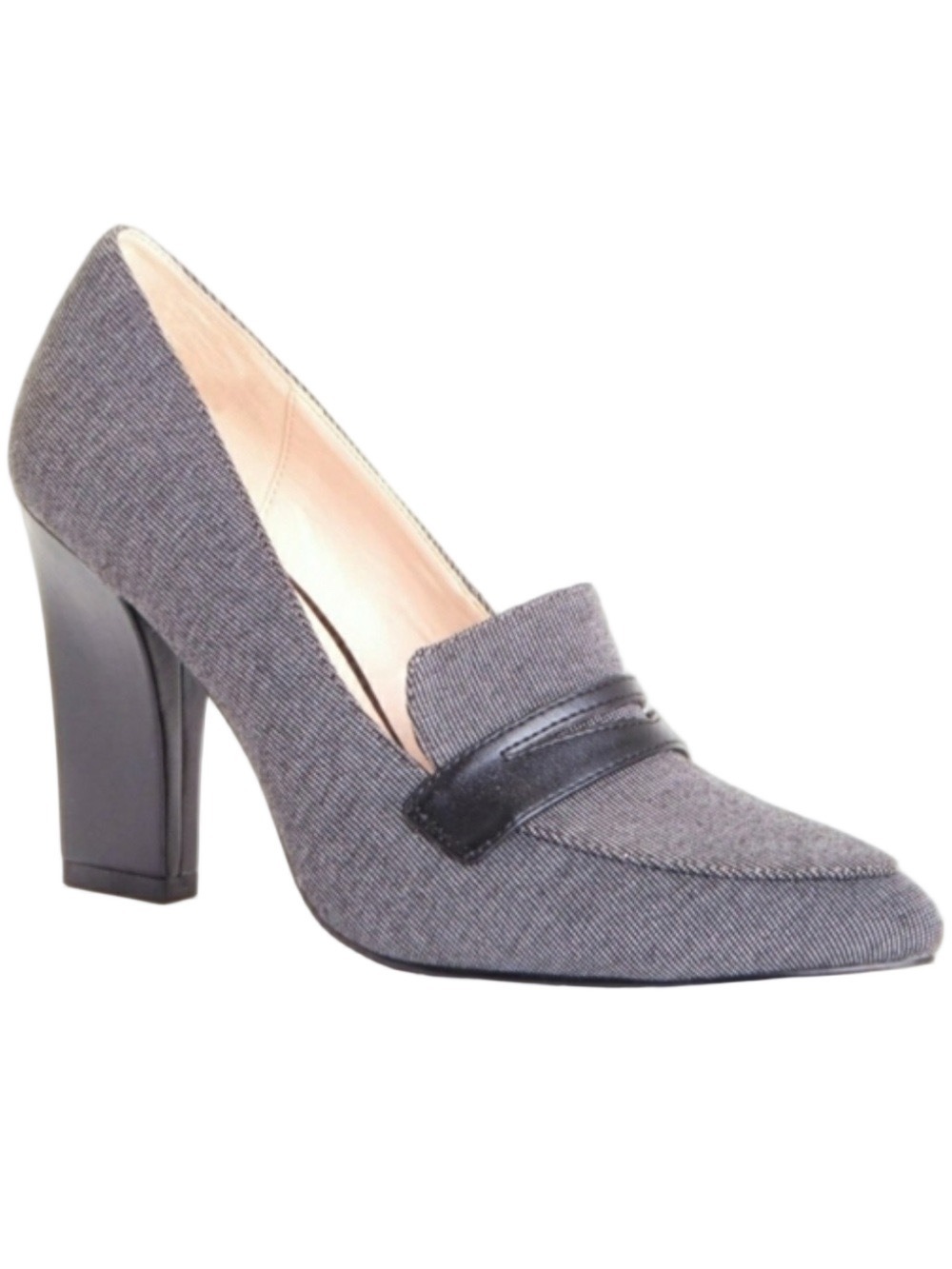 NEW! NINE WEST Block Heel Loafer Pumps